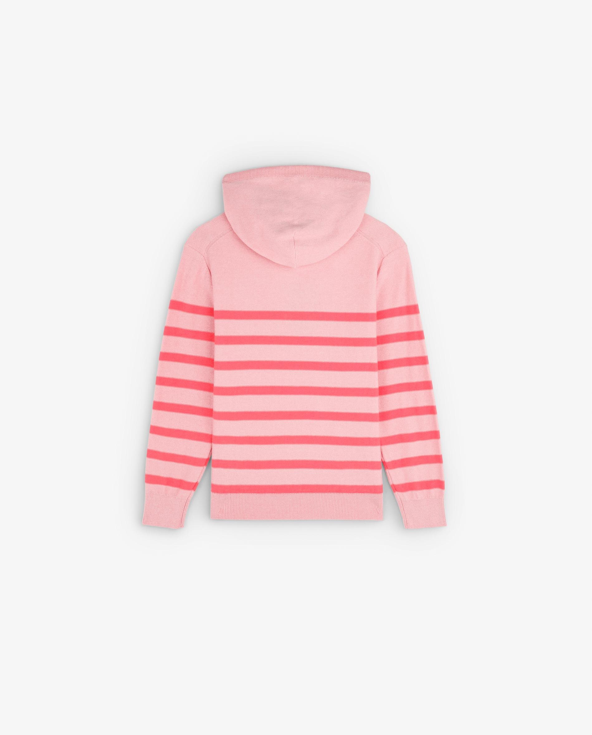 Sweatshirt Infantil de Malha com Capuz Scalpers Coral-5