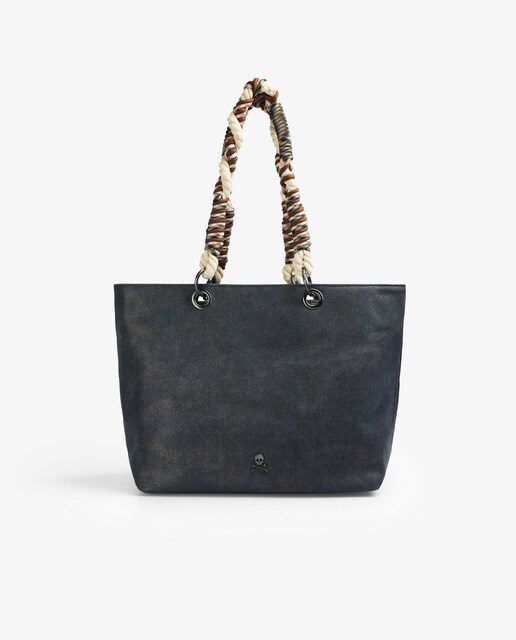Imagem 0 de Mala de Ombro Tipo Shopper com Fecho Zip