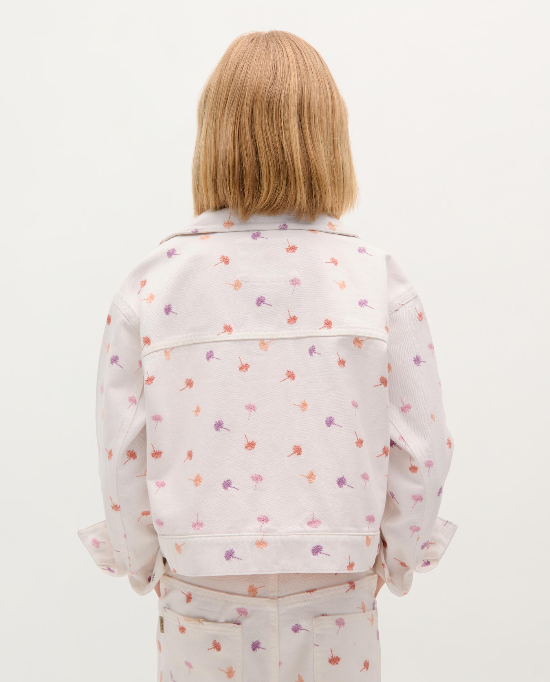 Casaco Infantil Denim de Algodão Scalpers Branco-2