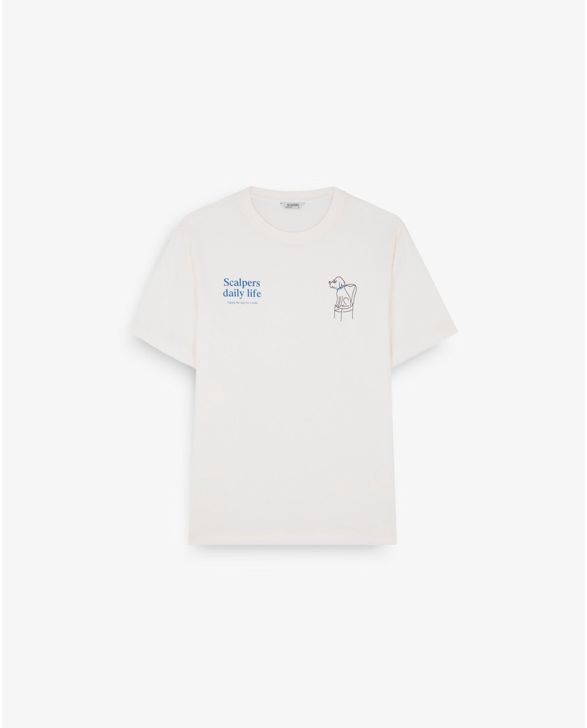 Imagem 0 de T-shirt com Gola Redonda de Manga Curta