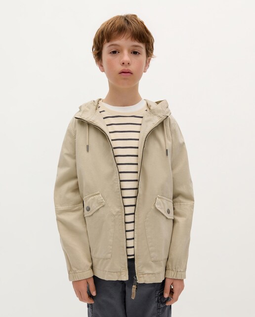 Imagem 0 de Parka Infantil de Algodão com Capuz