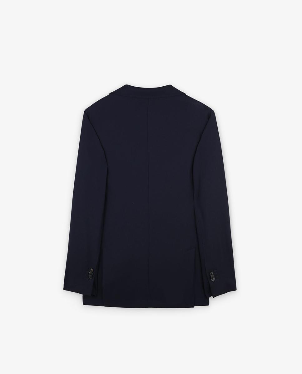 Blazer Regular Fit com Fecho de Botões Navy-5