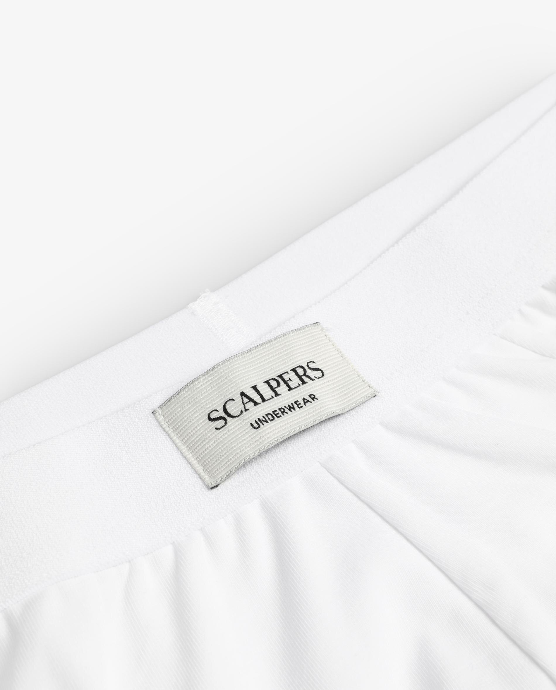 Slip de Algodão Liso Branco-3