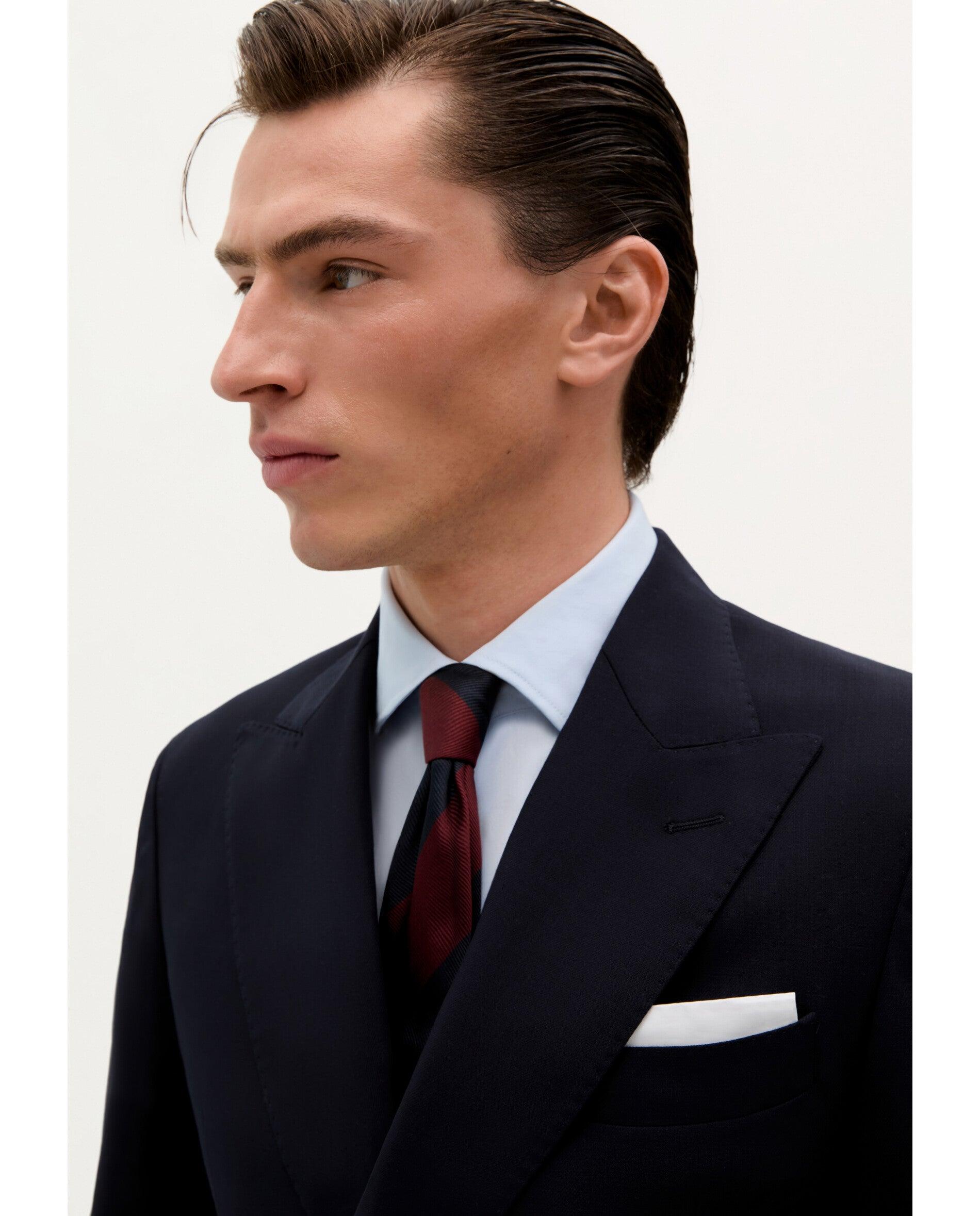 Blazer Cruzado com Botões Duplos Navy-4