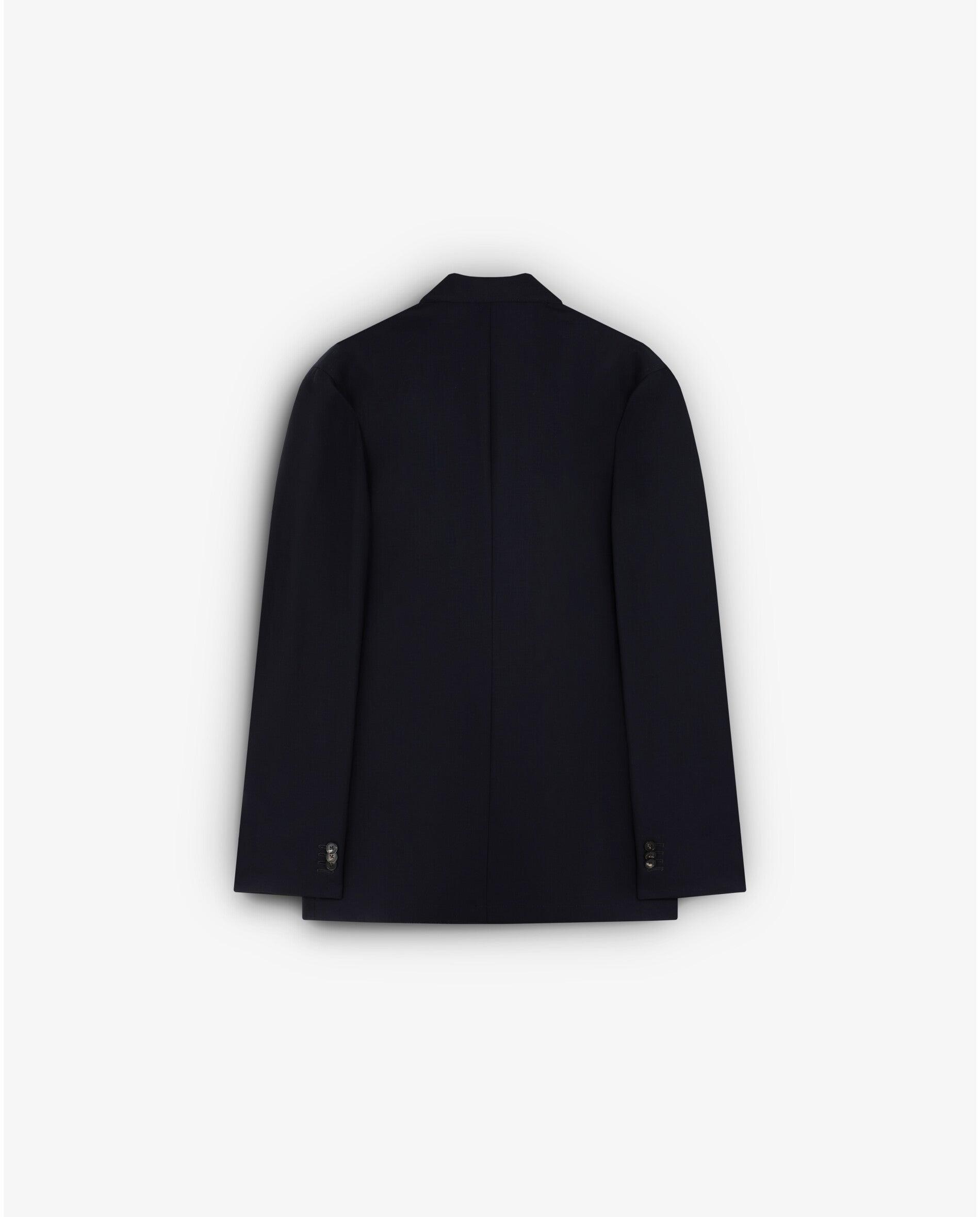Blazer Cruzado com Botões Duplos Navy-9