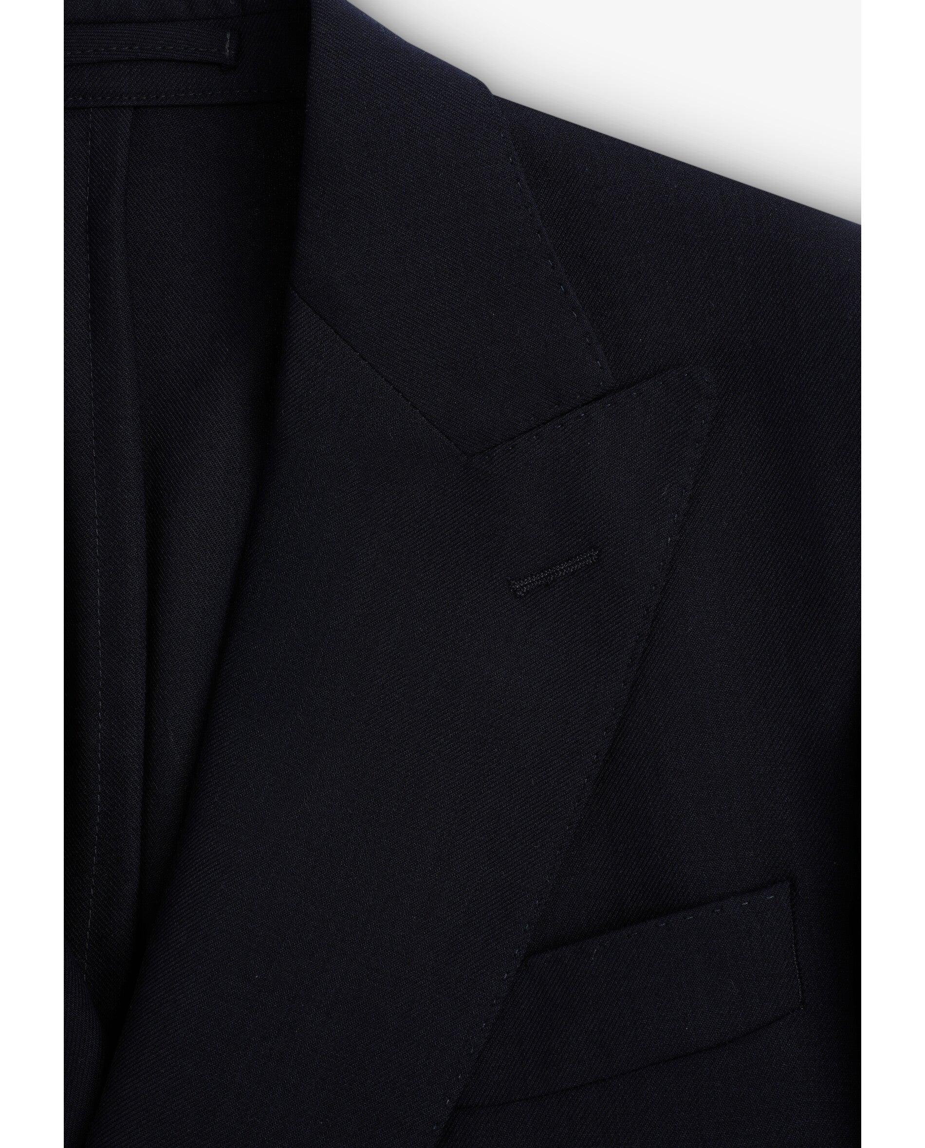 Blazer Cruzado com Botões Duplos Navy-7