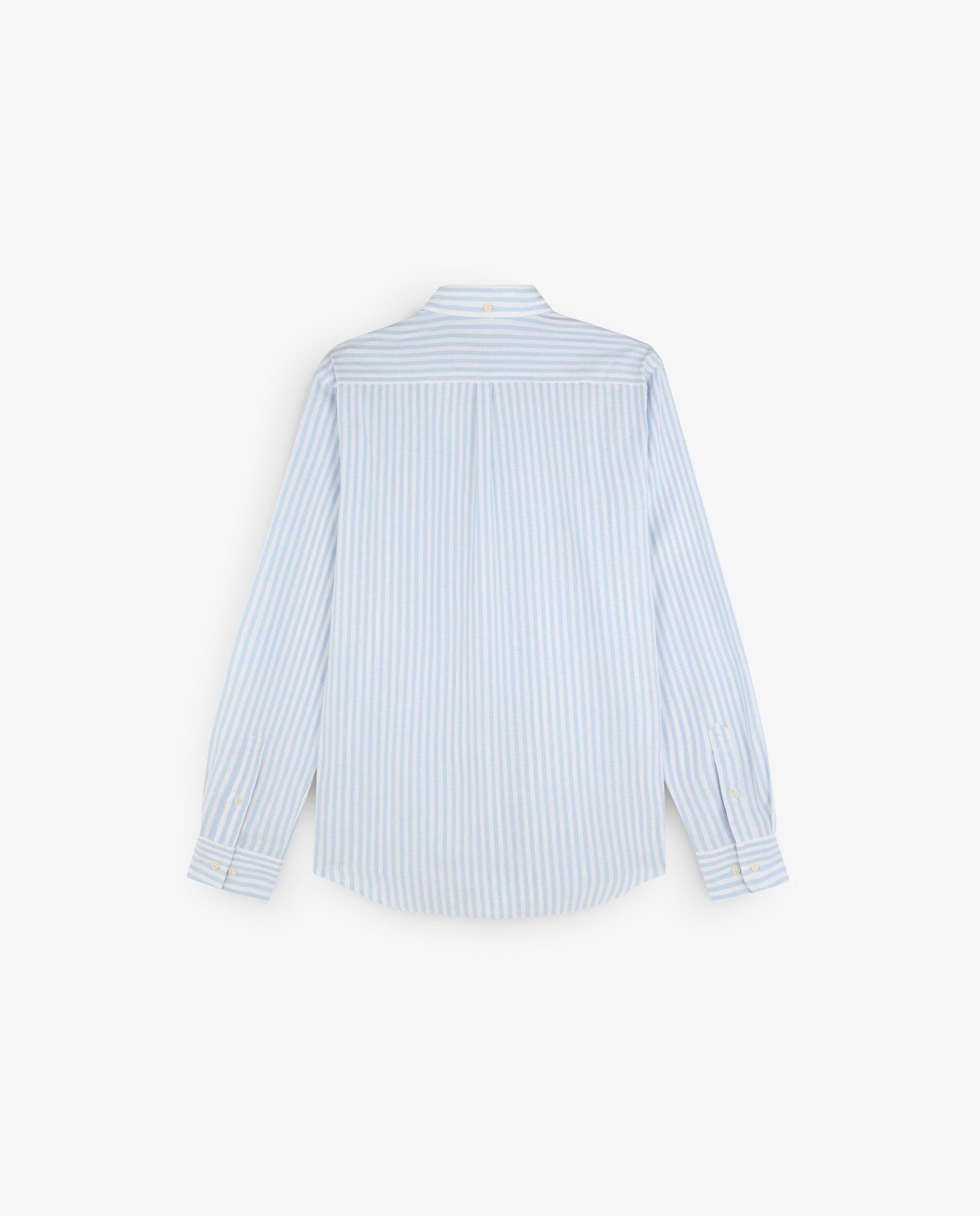 Camisa Regular Fit às Riscas Multicolor-2