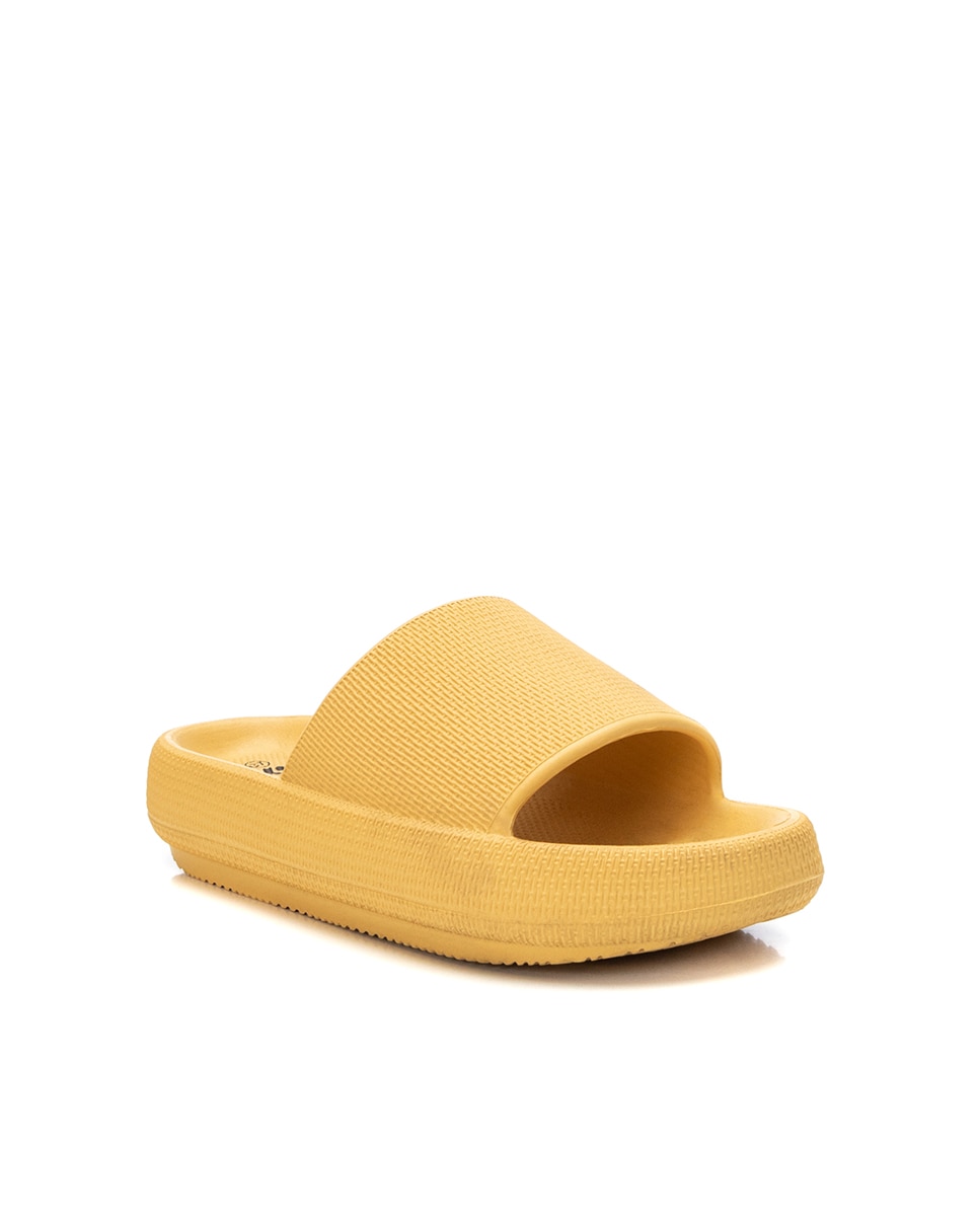 Sandálias Rasas Amarelo-3