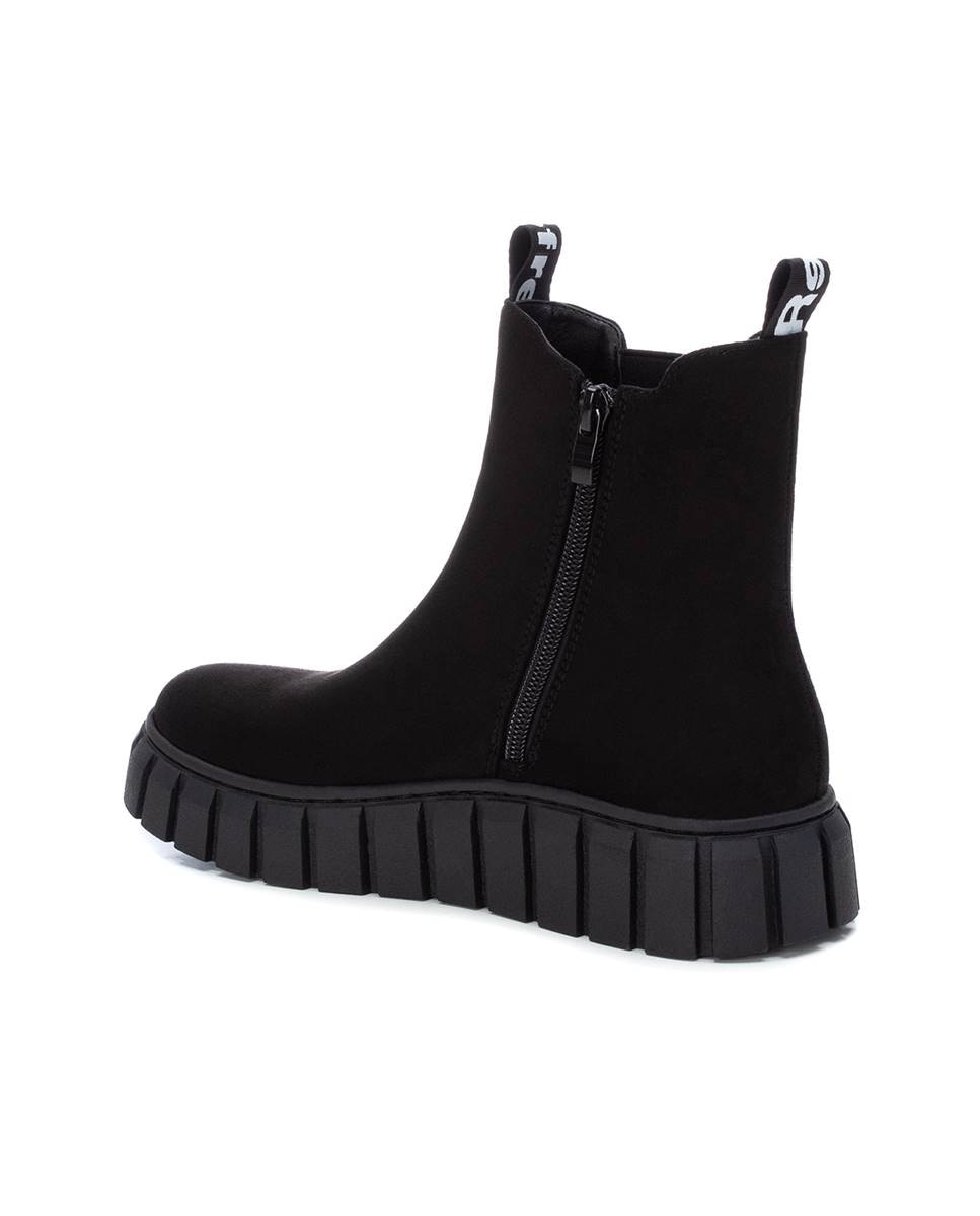 Botins Chelsea de Camurcina Preto-4