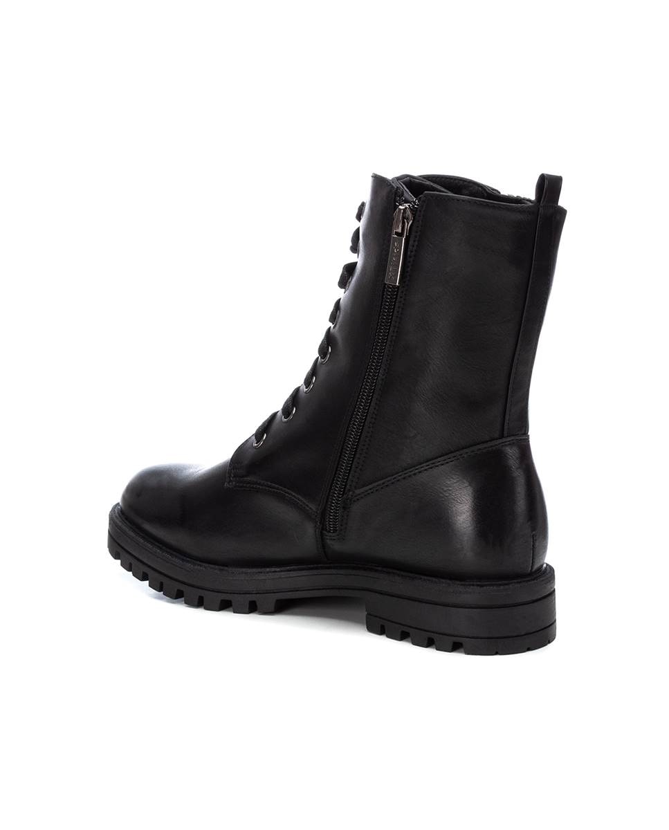 Botins Militar com Cordões Preto-3