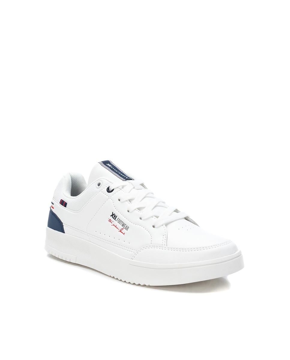 Sapatilhas Desportivas com Atacadores Azul / Branco-2