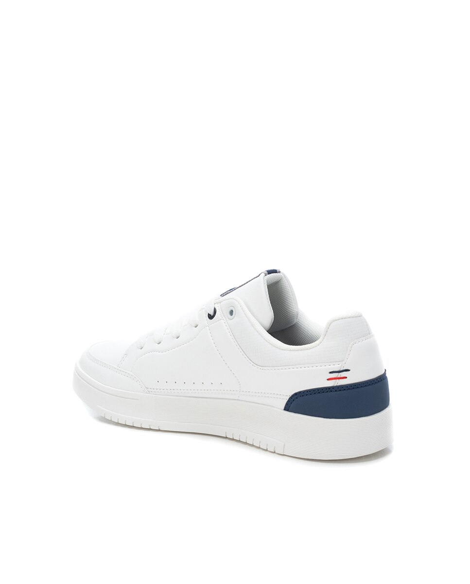 Sapatilhas Desportivas com Atacadores Azul / Branco-3
