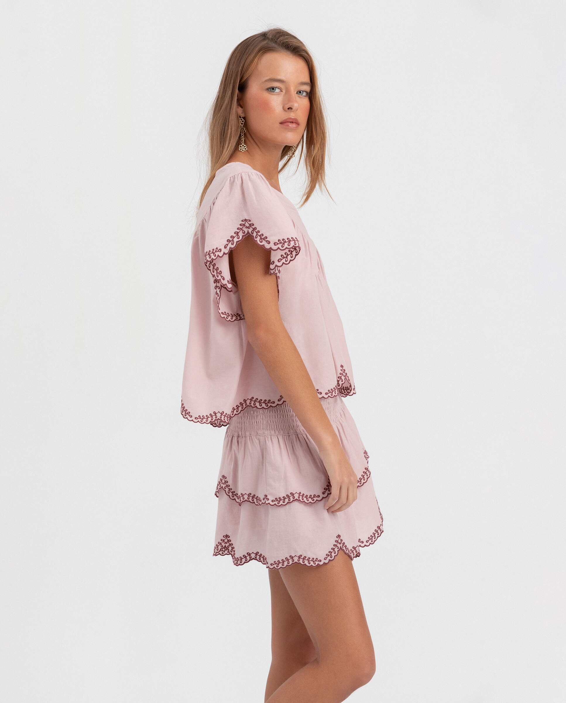 Blusa Fluida Telha-2
