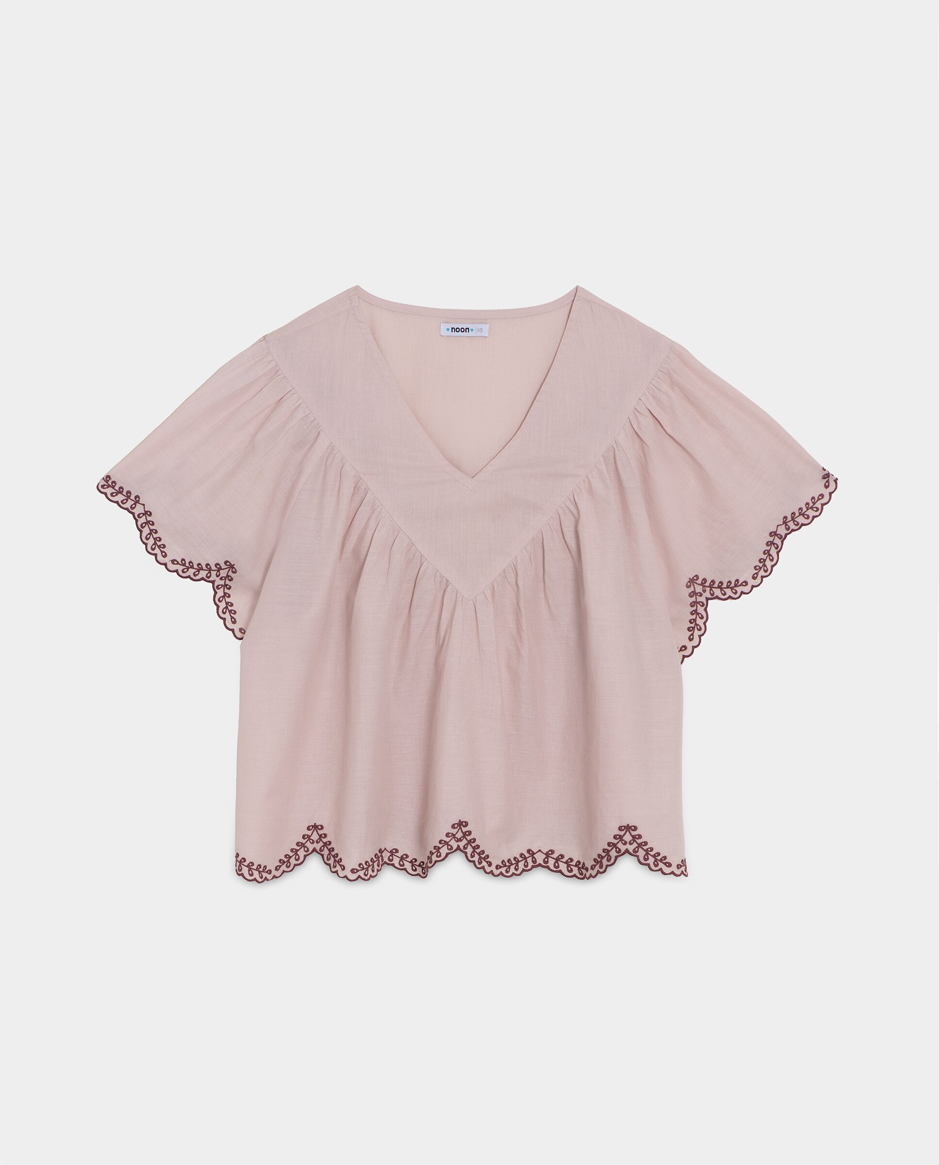 Blusa Fluida Telha-4
