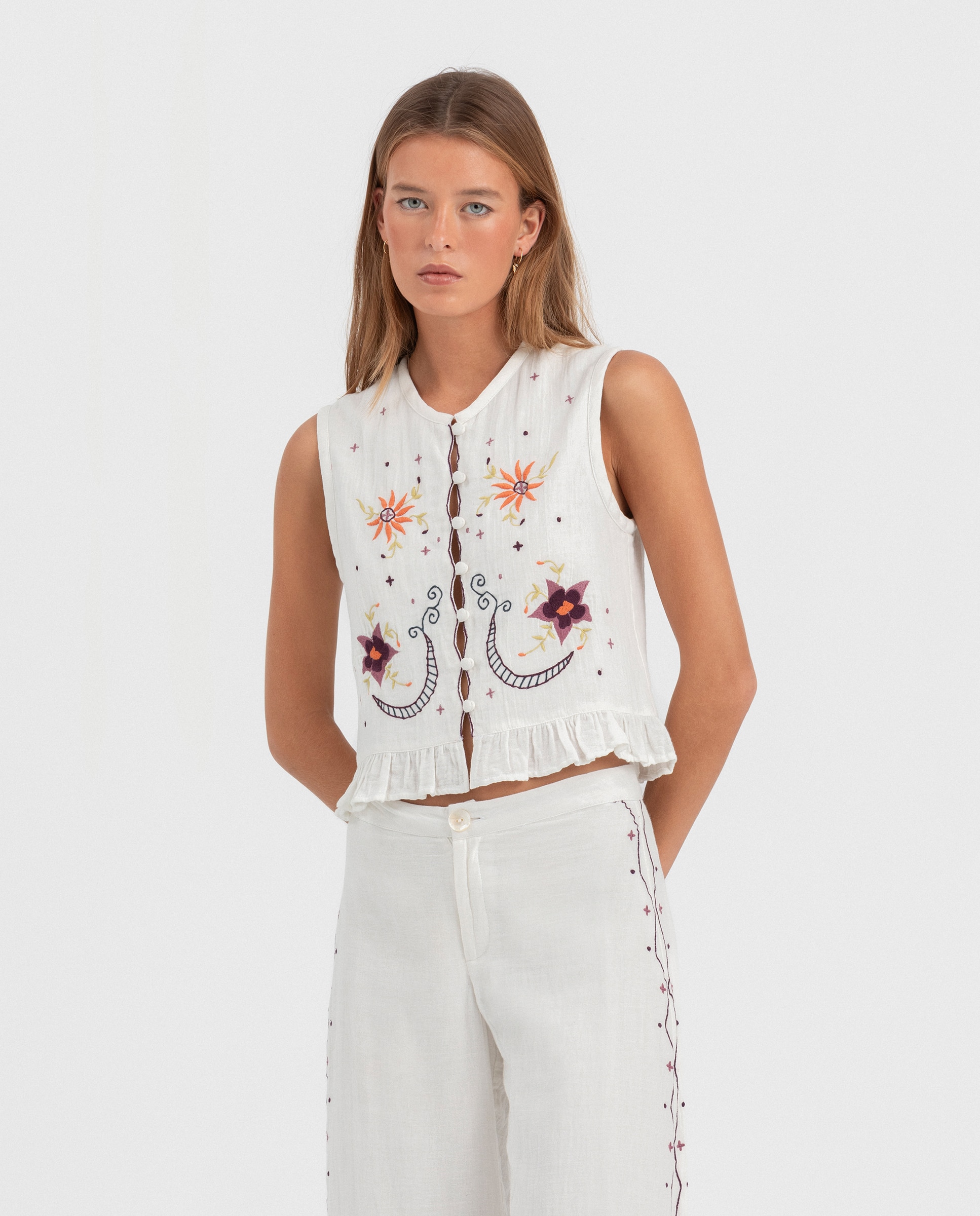 Imagem 0 de Top Estampado Flores