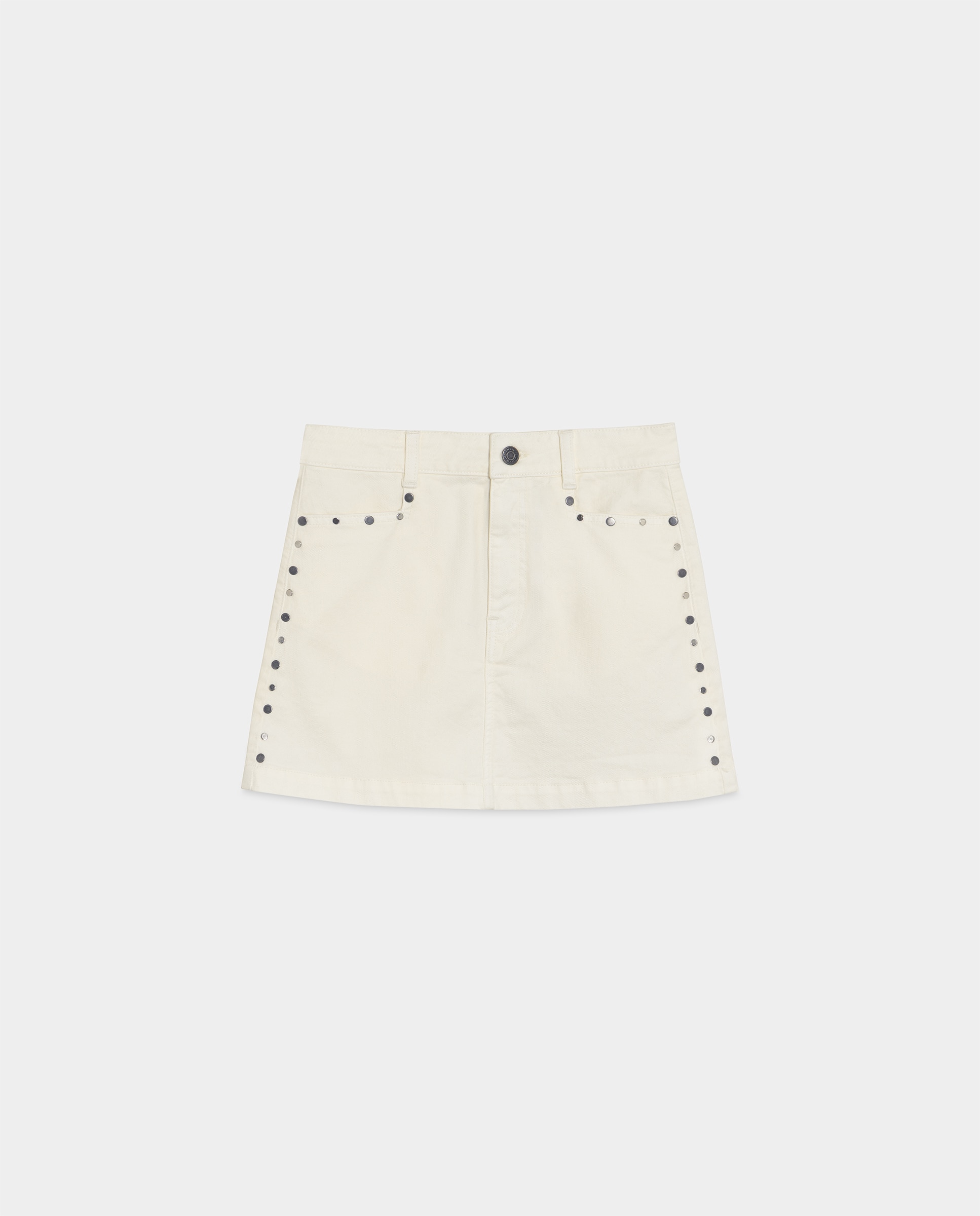 Saia Mini com Tachas Cru-4