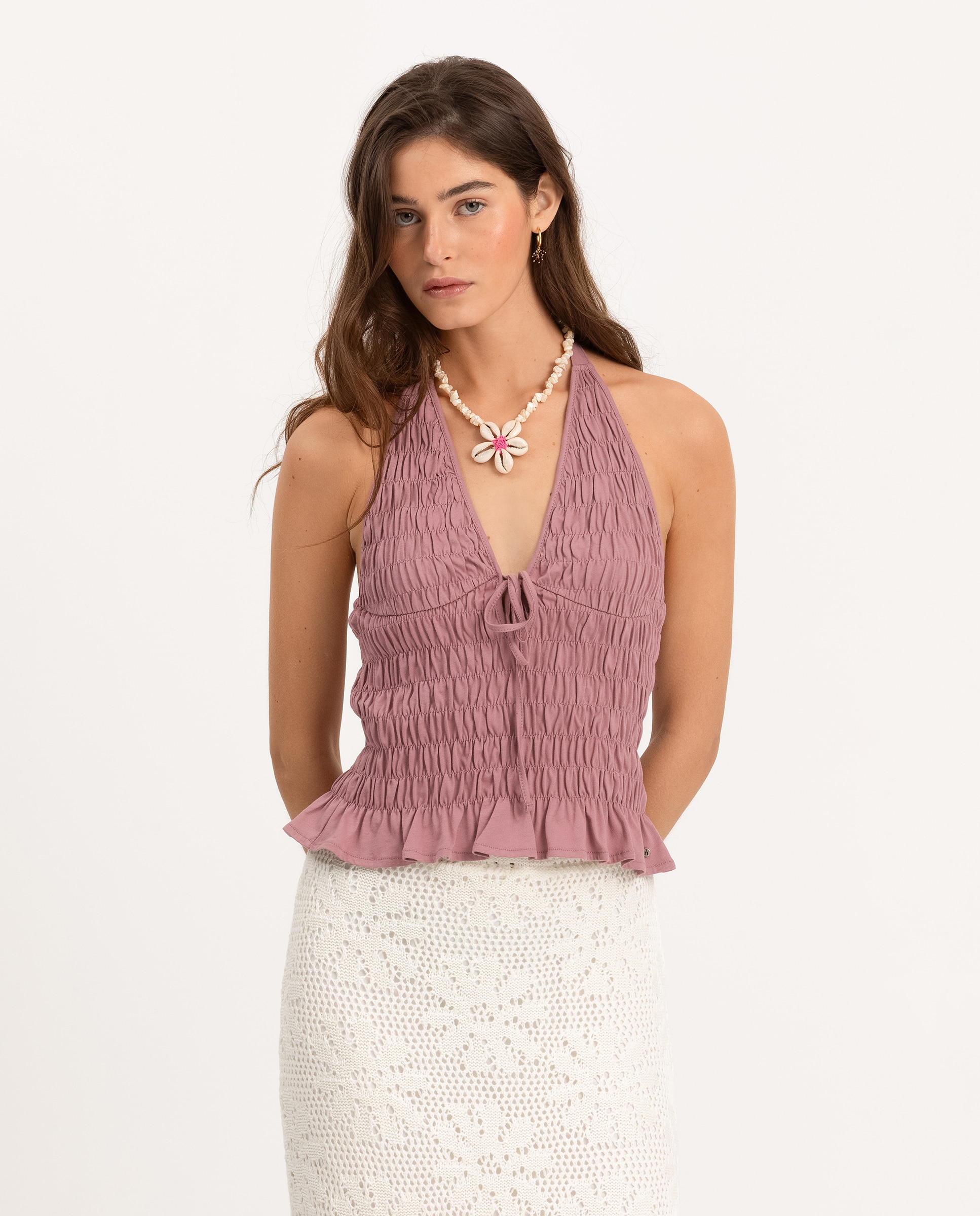 Imagem 0 de Top sem Mangas com Favo de Mel