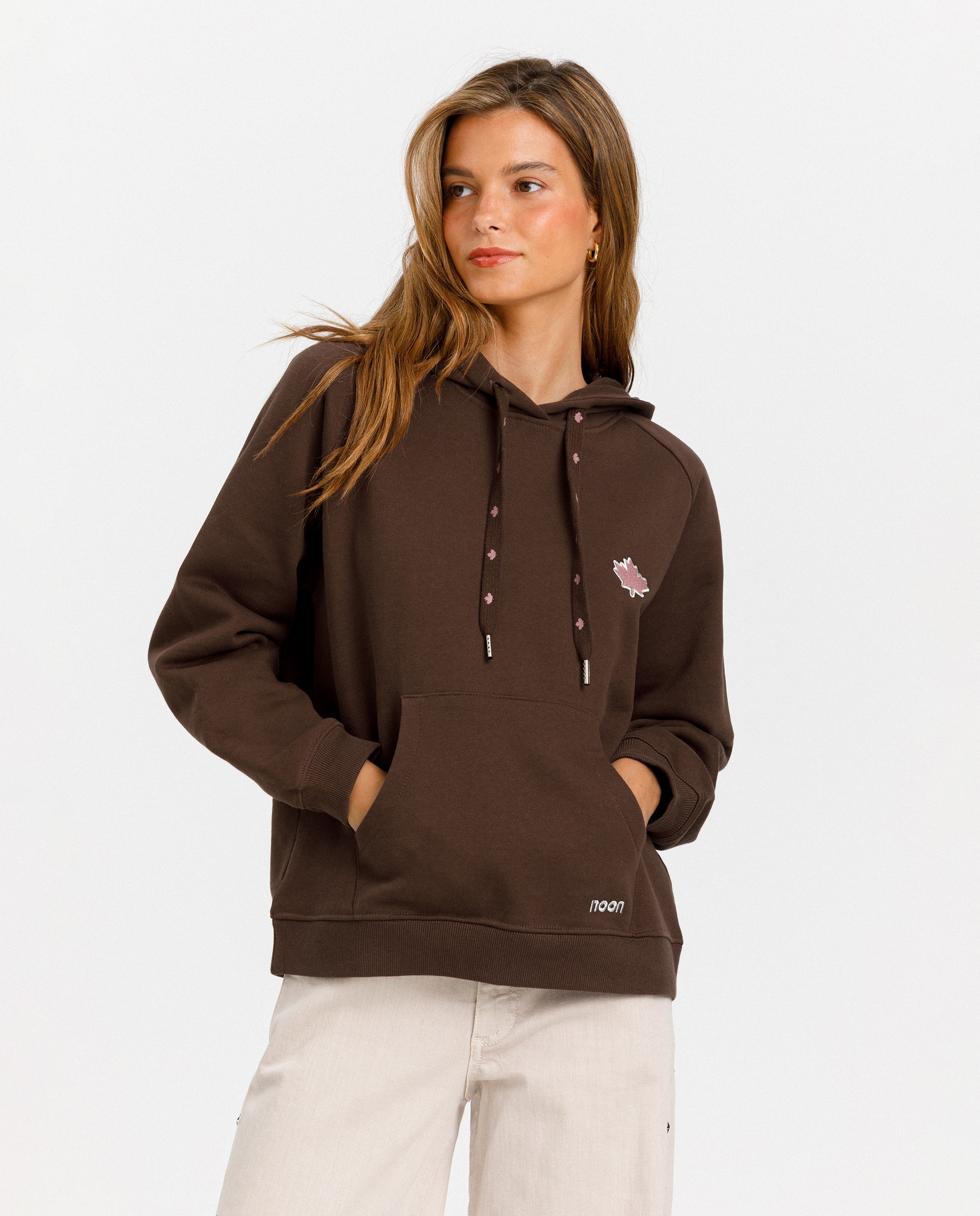 Imagem 0 de Sweatshirt com Capuz e Logo