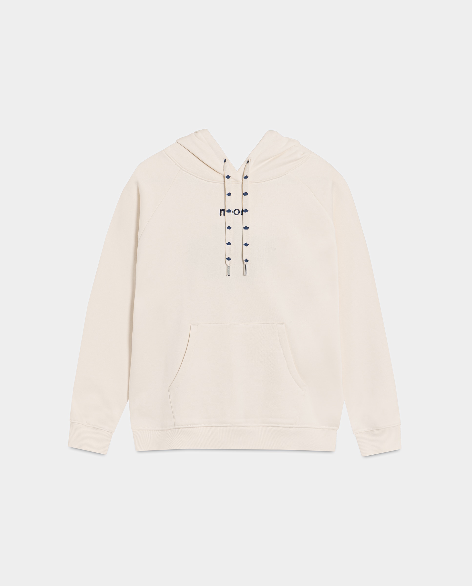 Sweatshirt com Capuz e Logo Cru-5
