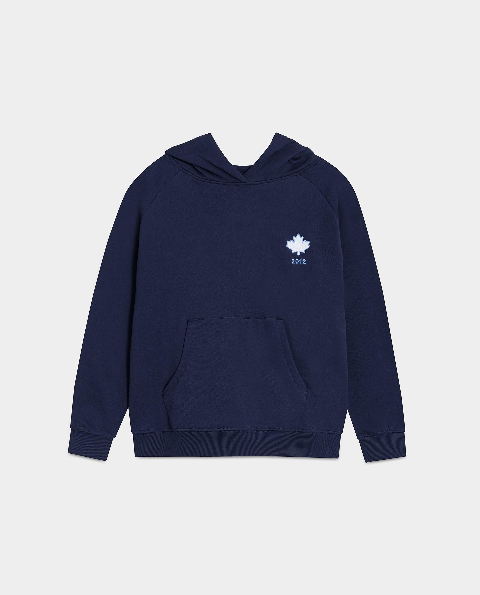 Sweatshirt com Capuz Print Azul-5