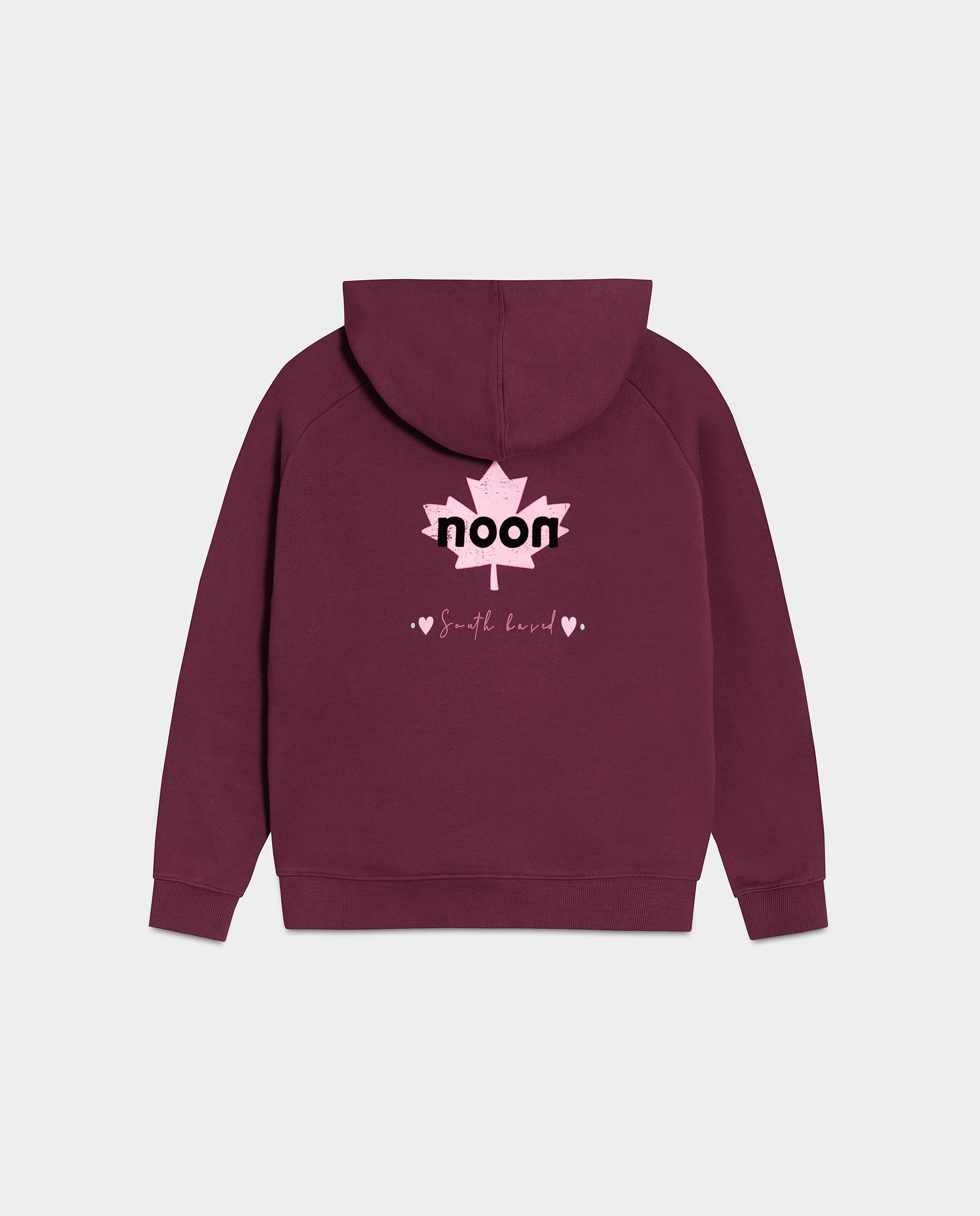 Sweatshirt com Capuz e Print Rosa-6