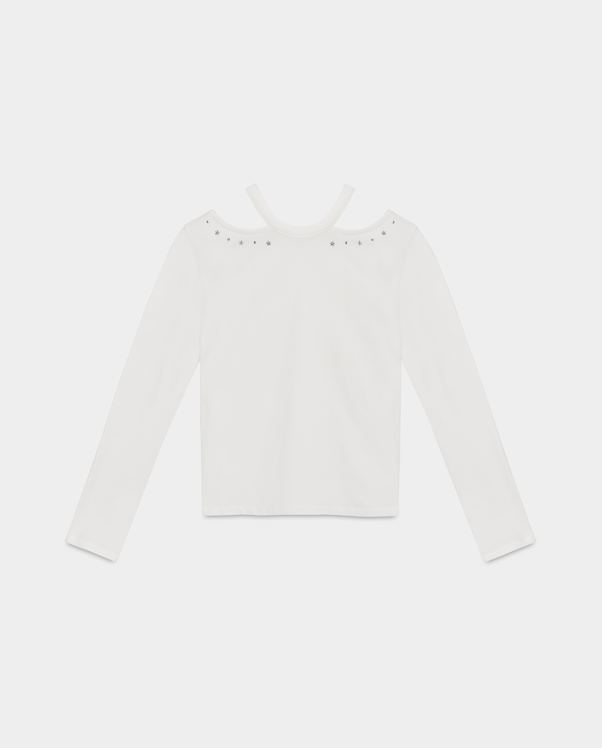 T-shirt de Manga Comprida Cut Out Cru-5