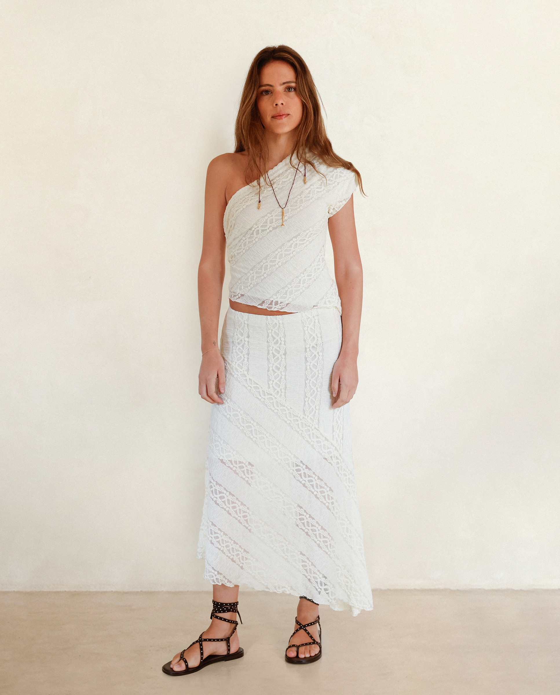 Imagem 0 de Saia Midi Lace