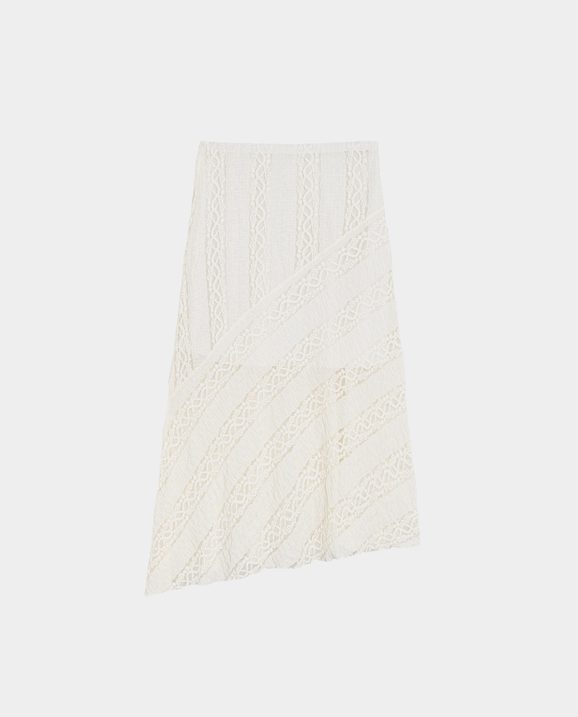 Saia Midi Lace Cru-5
