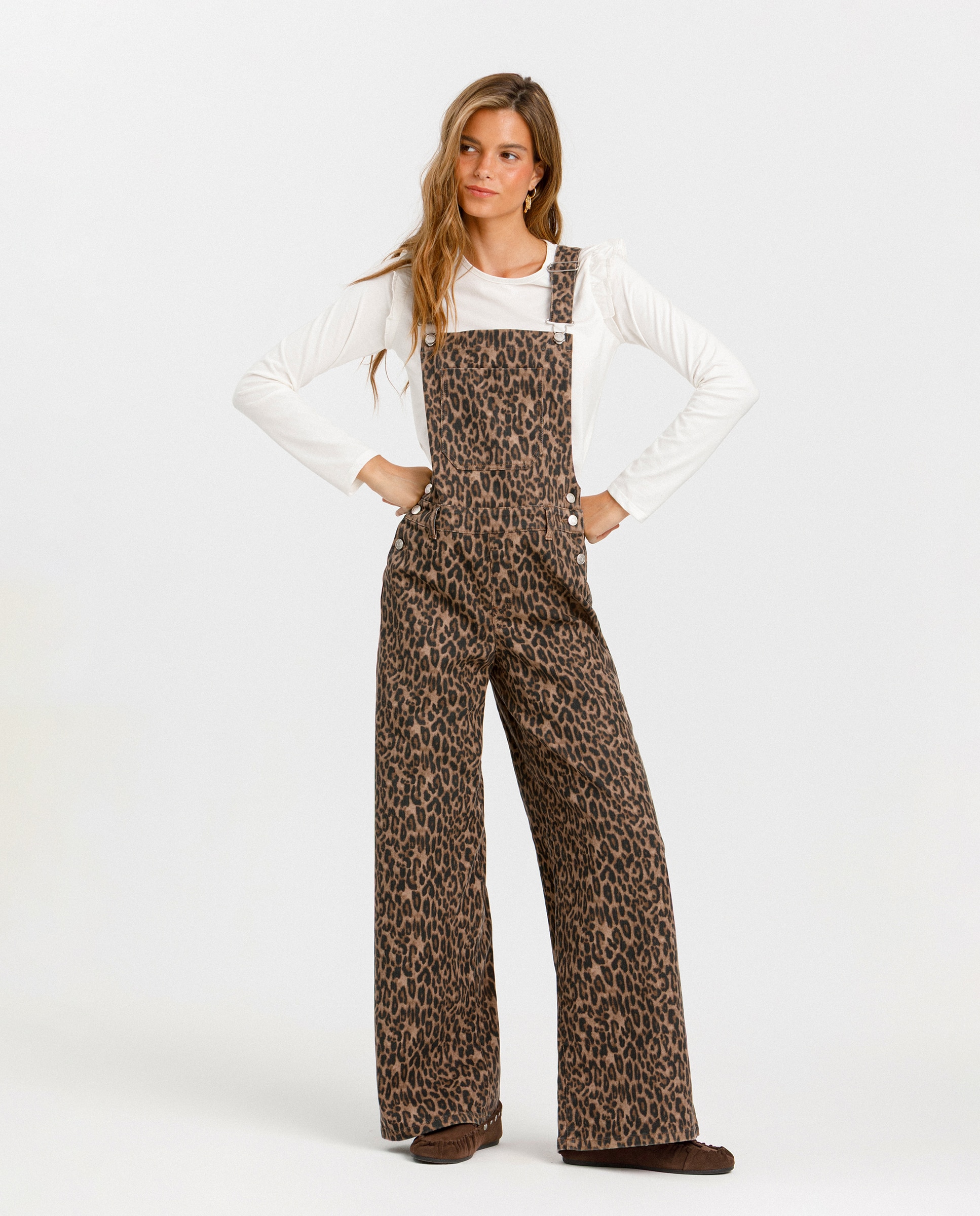 Imagem 0 de Jardineiras Estampadas Leopardo