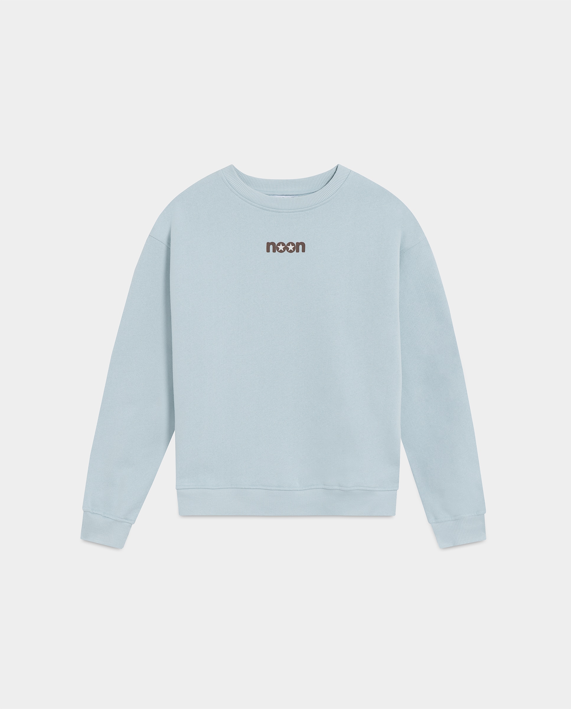 Sweatshirt com Print Posterior Azul-escuro-5