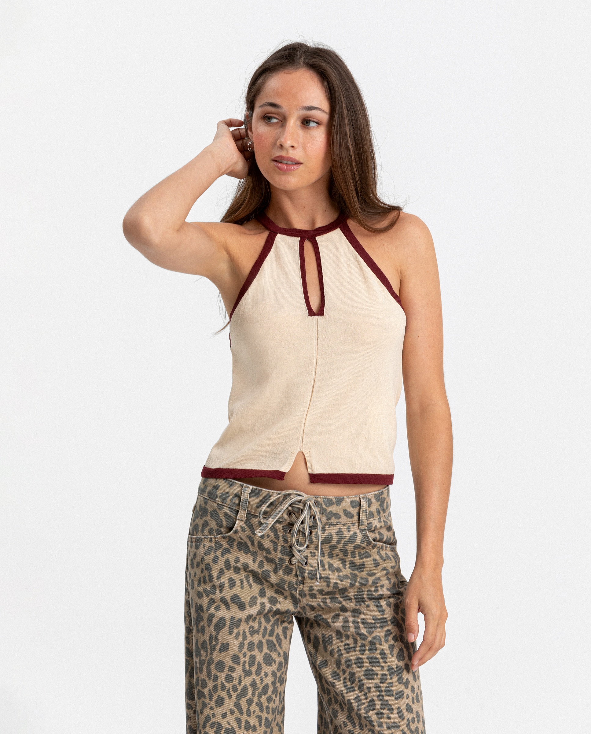 Imagem 0 de Top Halter Contraste