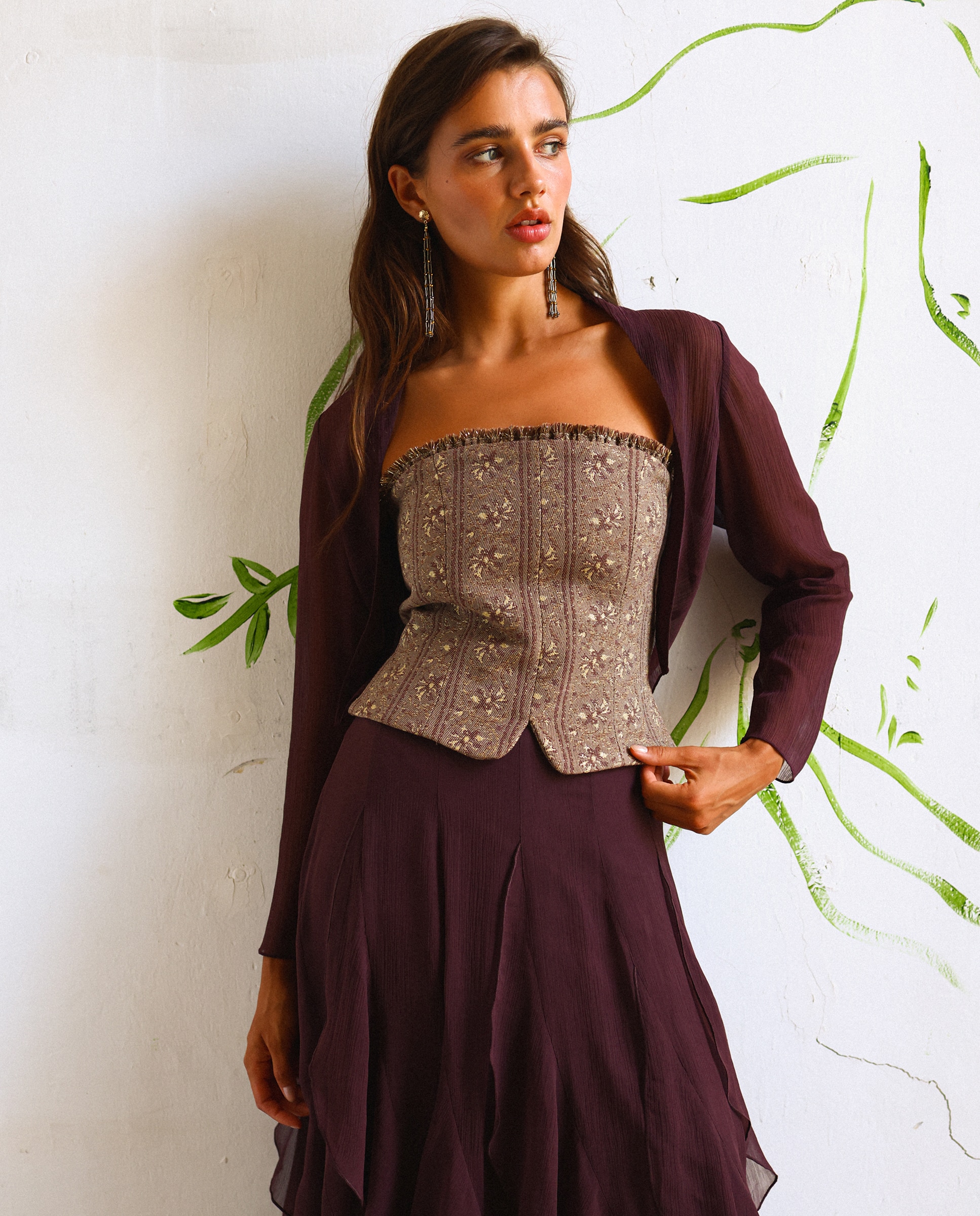 Top Halter com Laçada na Gola Azul-4