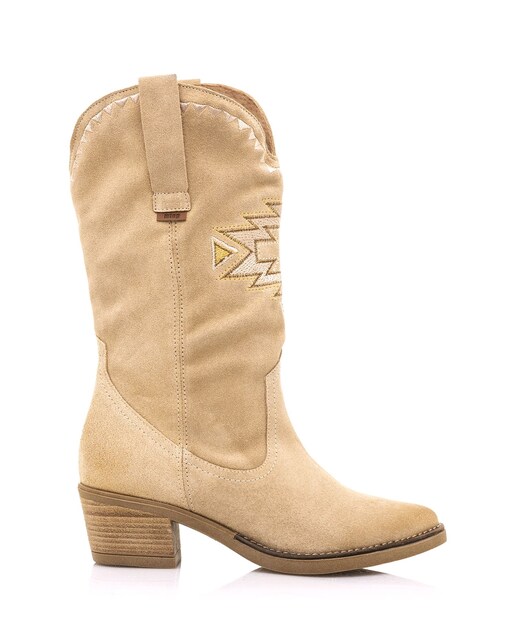 Imagem 0 de Botas Estilo Cowboy em Pele