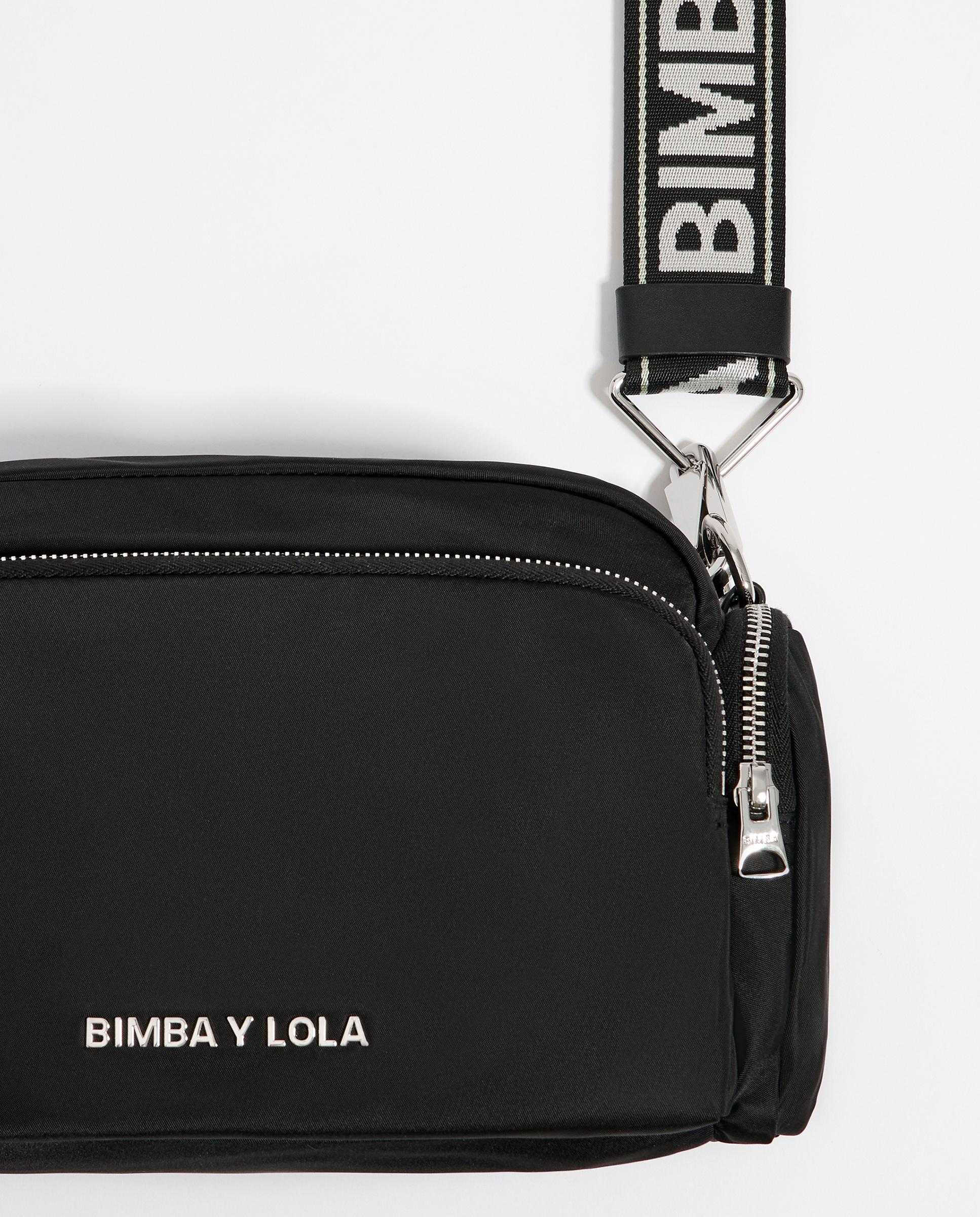 Mala a Tiracolo Média Multibolsos Preto-2