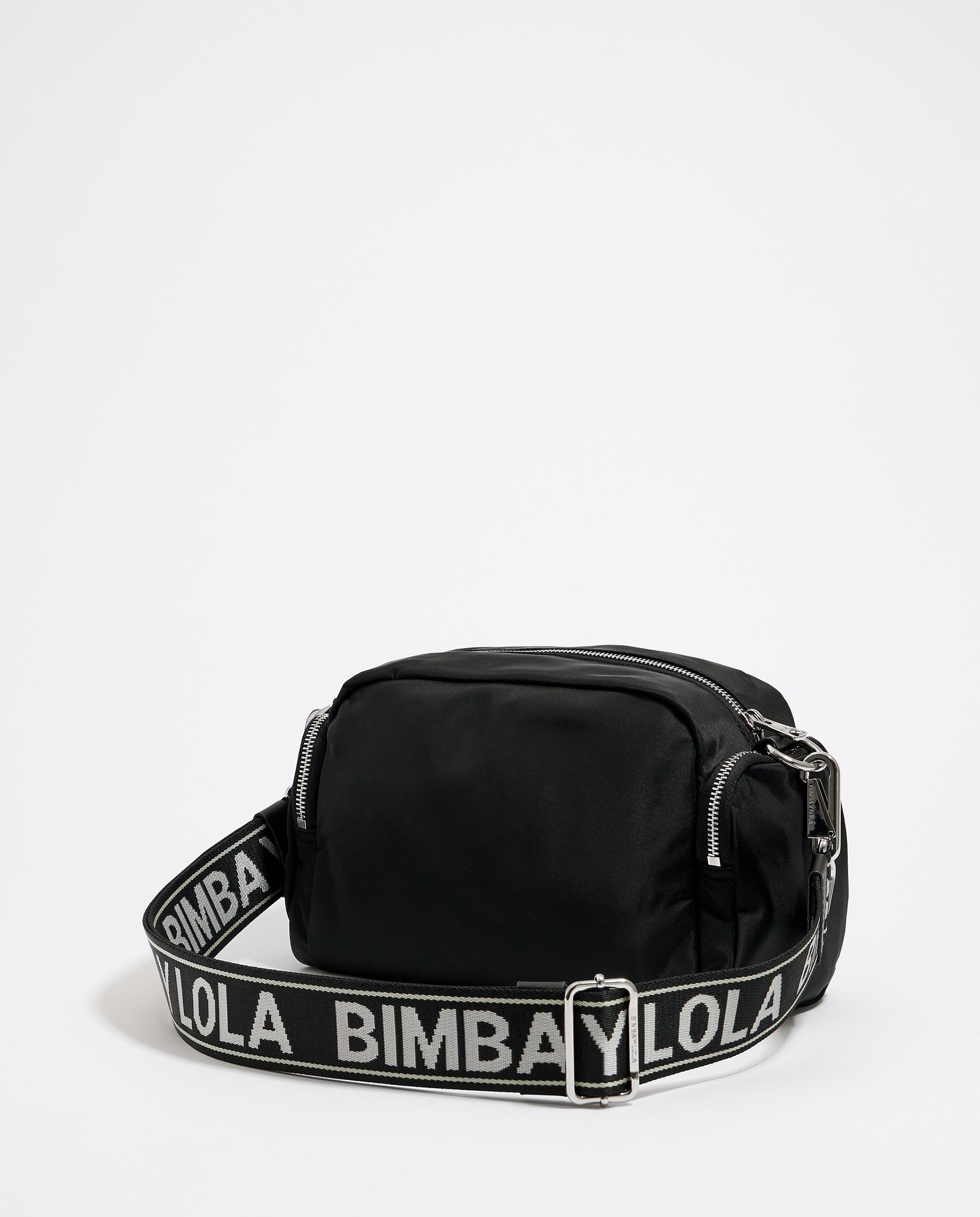 Mala a Tiracolo Média Multibolsos Preto-5