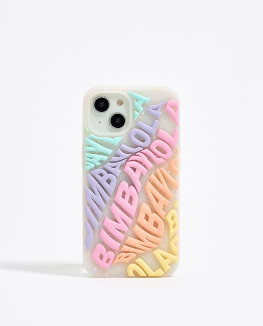 Imagem 0 de Capa para Iphone 15 em Silicone com Logo Multicolor