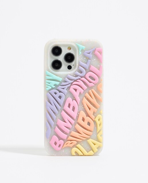 Imagem 0 de Capa para Iphone 14 Pro Max de Silicone com Logo Multicolor