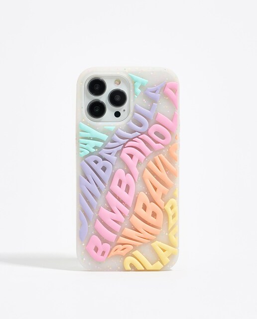 Imagem 0 de Capa para Iphone 13 Pro Max de Silicone com Logo Multicolor