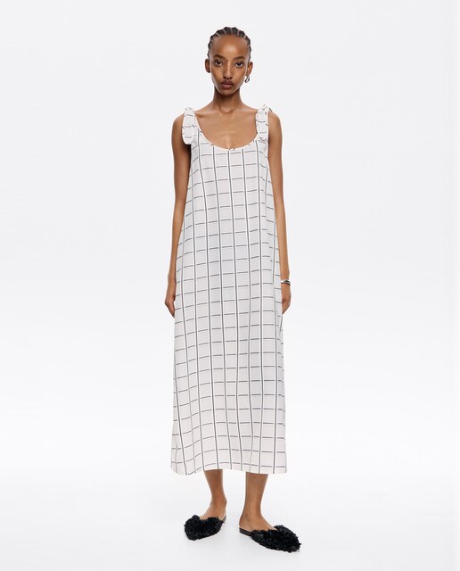 Imagem 0 de Vestido Linha A com Laços