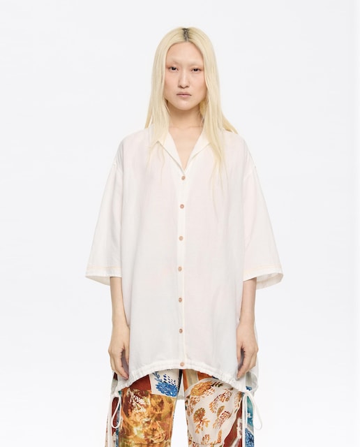 Imagem 0 de Camisa de Linho Oversize