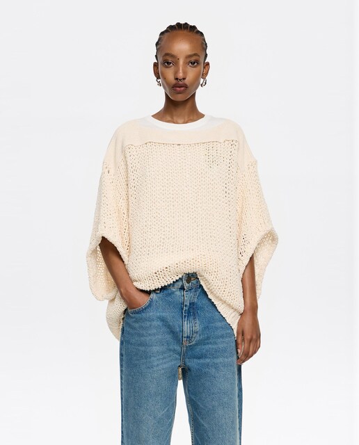 Imagem 0 de Camisola Oversize Perfurada