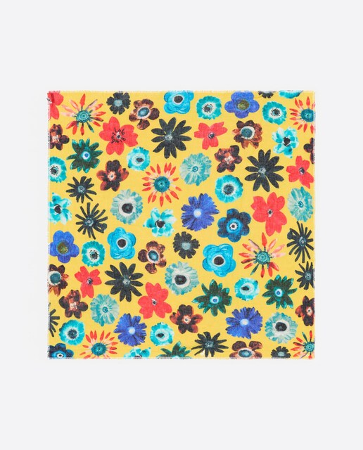 Imagem 0 de Xaile Quadrado Flores