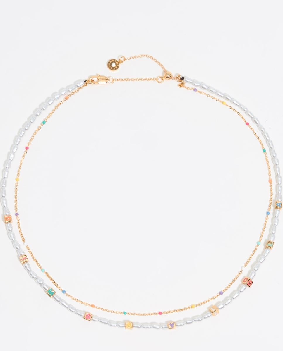 Imagem 0 de Colar Duplo com Corrente