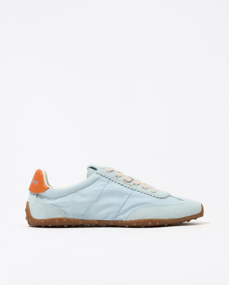 Sapatilhas de Camurça 13 29 com Atacadores Azul-1