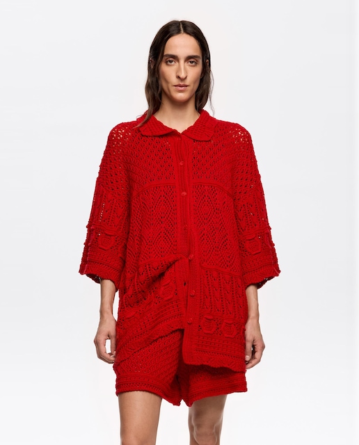 Imagem 0 de Cardigan Oversize Crochet