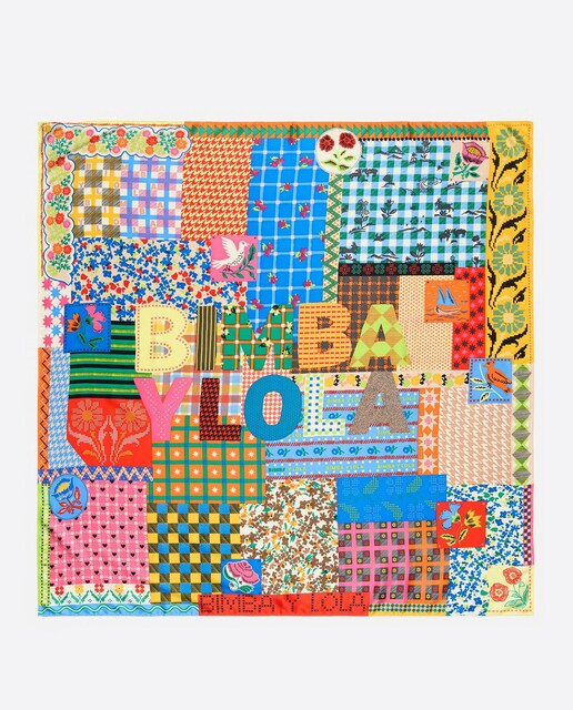 Imagem 0 de Lenço Patchwork Estampado