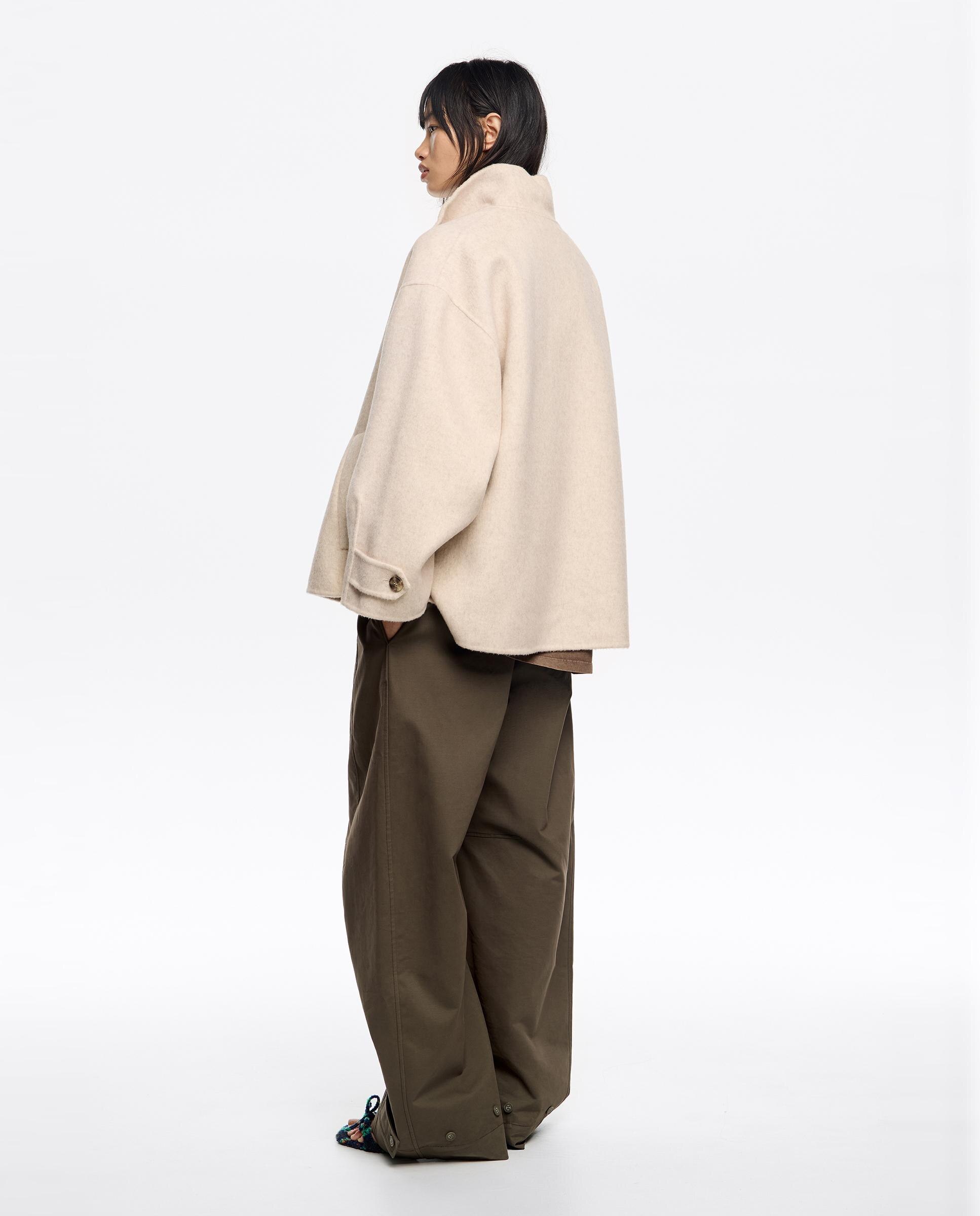 Caquetão Dupla Face Linha a Marfim-3