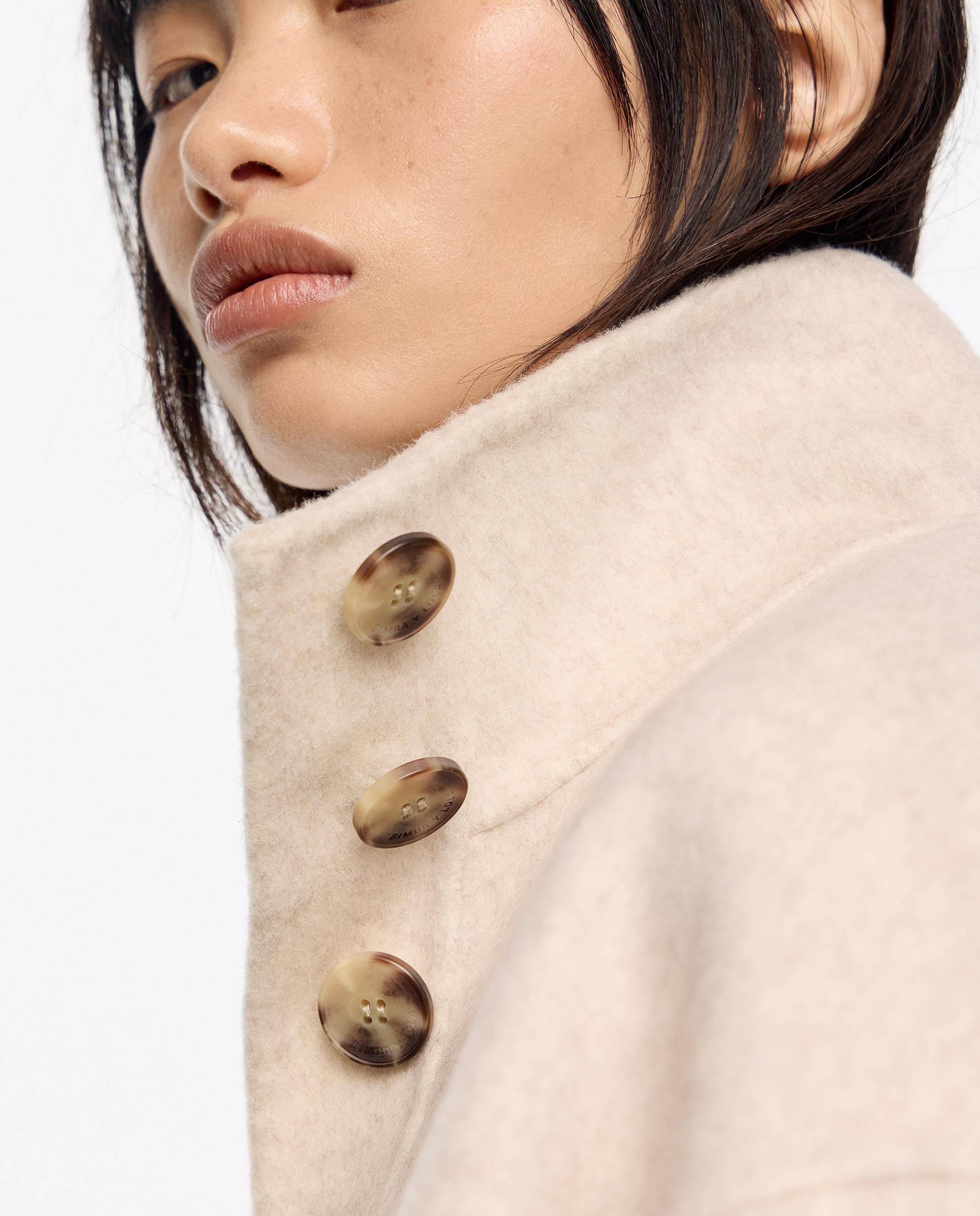 Caquetão Dupla Face Linha a Marfim-4