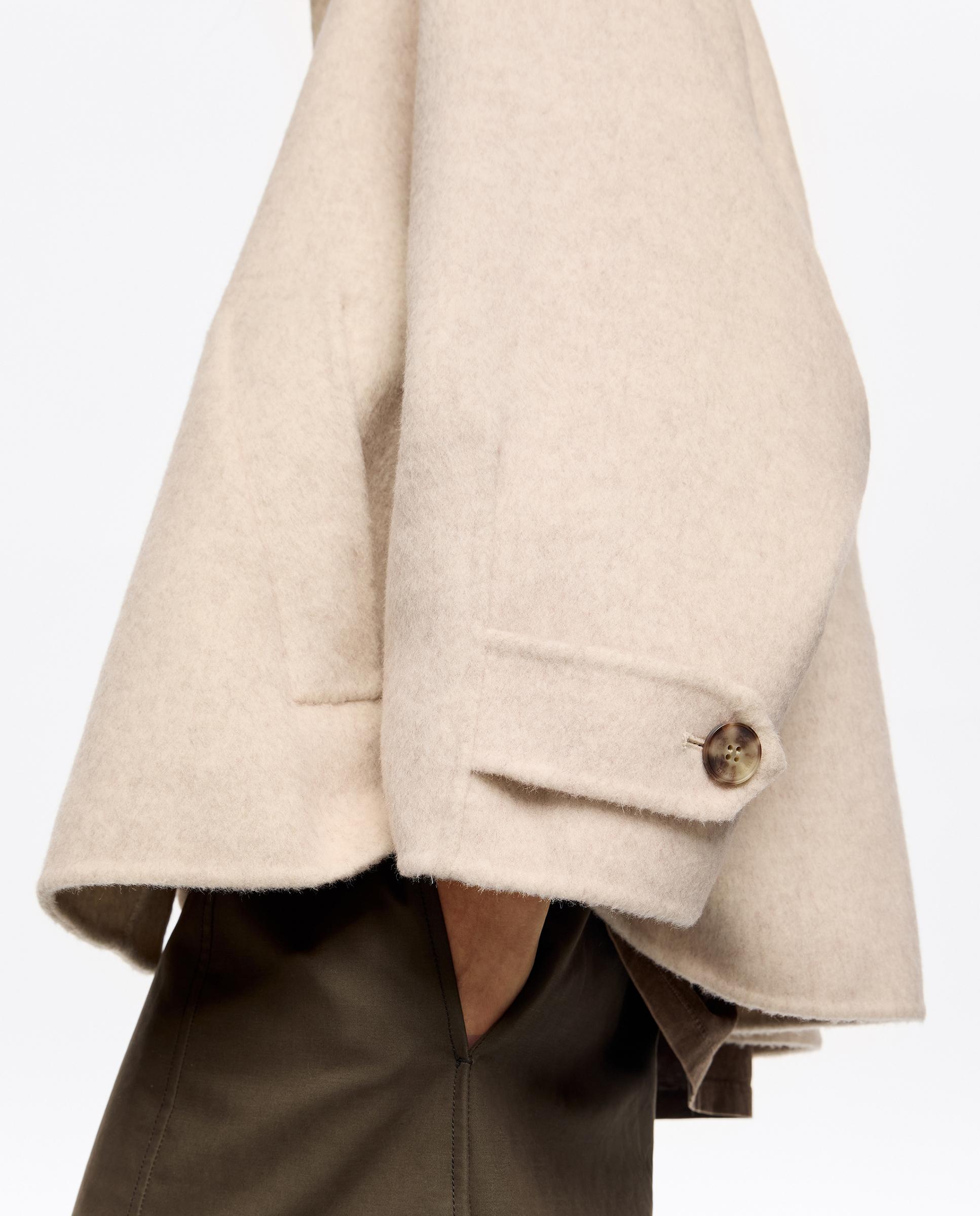 Caquetão Dupla Face Linha a Marfim-5