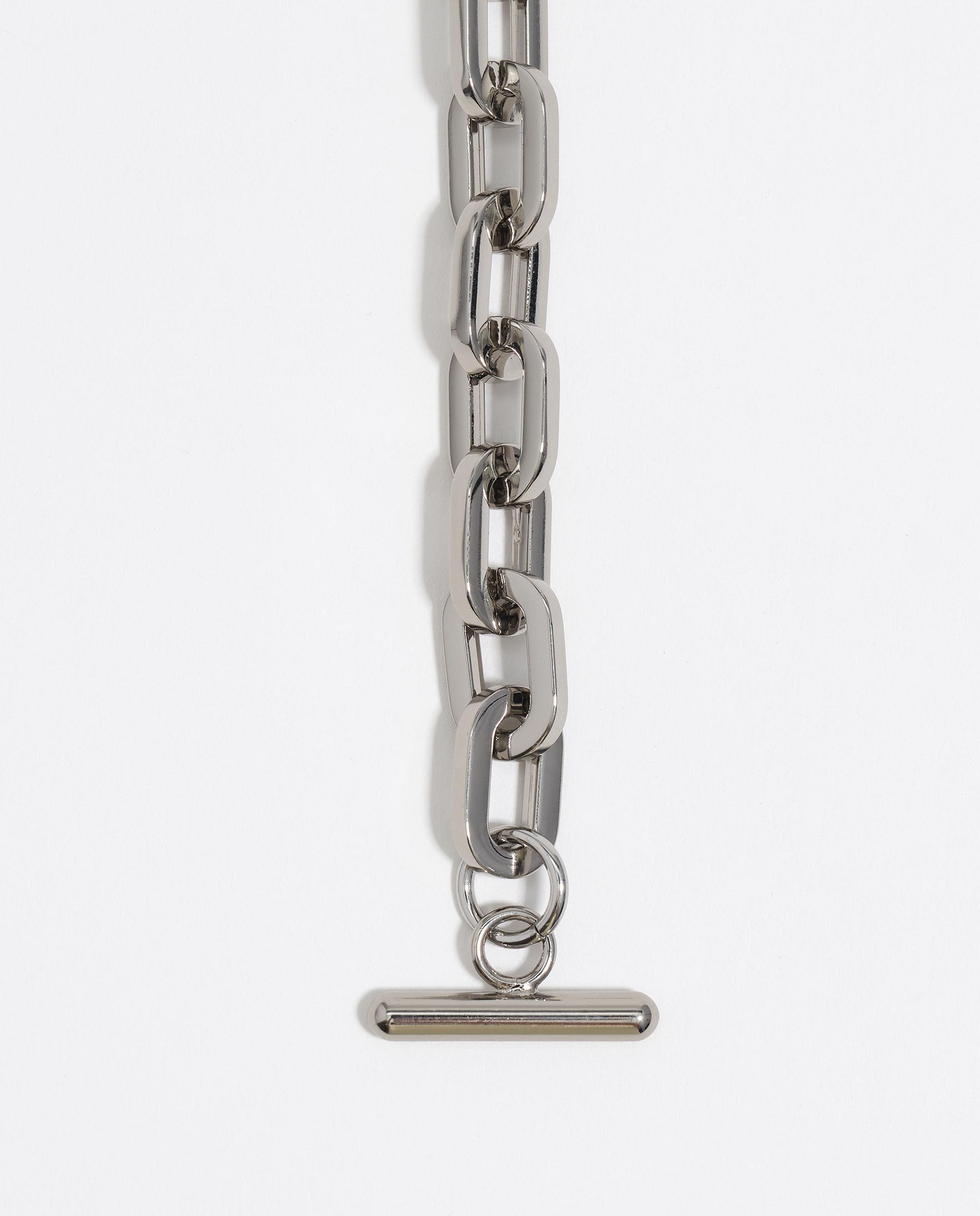 Colar de Corações com Textura Bicolor Ouro / Prata-3